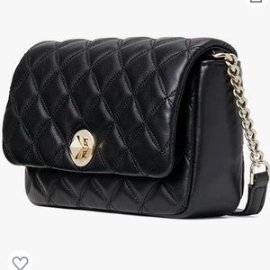 Kade Spade black leather crossbody. Brand new!